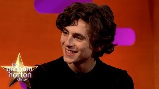 No One Told Timothée Chalamet amp Armie Hammer To Stop Making Out  The Graham Norton Show [upl. by Ayanaj]