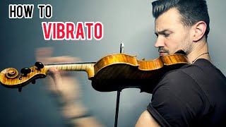 How to VIBRATO Violin Tutorial [upl. by Dorry3]