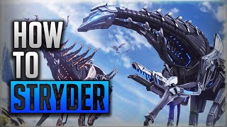 STRYDER HOW TO Everything You Need To Know  New Genesis 2 DLC  Ark Survival Evolved [upl. by Noiraa469]