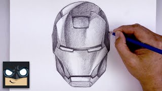 How To Draw Iron Man  YouTube Studio Sketch Tutorial [upl. by Brost]