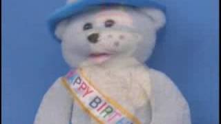 Chantilly Lane Animated  Happy Birthday Bear [upl. by Kcirret713]