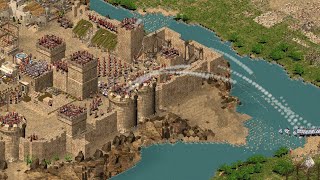 Stronghold Crusader HD  Gameplay PCUHD [upl. by Uamak]