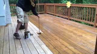 TWP deck stain maintenance coat [upl. by Mikey200]