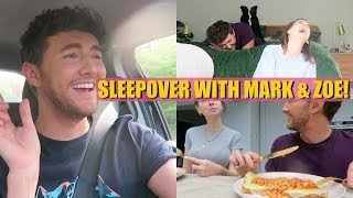 SLEEPOVER WITH MARK amp ZOE [upl. by Athal]