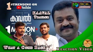 Kaaval Official Trailer REACTION  Suresh Gopi  Nithin Renji Panicker  AT Reacts  2021  KSK 96 [upl. by Ycart]