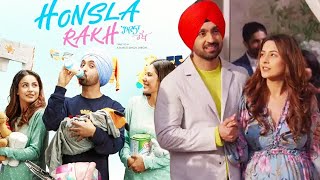 Shehnaaz Gill amp Diljit Dosanjhs Film Honsla Rakh Breaks Record On Day 1 [upl. by Ariela536]