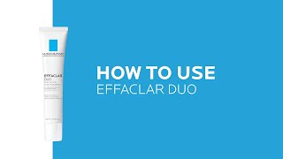 How to use Effaclar Duo Acne Spot Treatment  La RochePosay NEW [upl. by Lainahtan871]