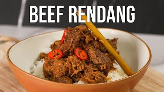 Easy Beef Rendang Curry Recipe [upl. by Ainez760]