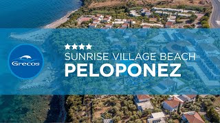 PELOPONEZ  Hotel Sunrise Village Beach  GRECOS [upl. by Bremen689]