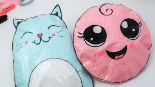 How to Make Paper Squishies  A Fun Paper Craft for Kids [upl. by Yelrebmyk958]