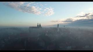 4K  Rothenburg ob der Tauber  In The Mist [upl. by Irab106]