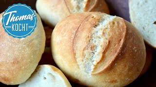 Perfekte Brötchen backen  wie vom Bäcker  Thomas kocht [upl. by Namas758]