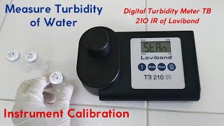 Measuring Turbidity in Water Calibration amp Measurement by Digital Turbidity Meter [upl. by Roshelle]