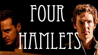 Four Hamlets  Act II Scene 2  Scott amp Cumberbatch amp Tennant amp Simm [upl. by Barth938]