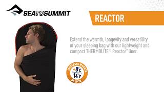 Sea to Summit THERMOLITE® Reactor Liner [upl. by Powel]