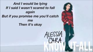 Im Yours  Alessia Cara LYRICS [upl. by Lundquist]