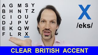 How To Pronounce The English Alphabet BRITISH PRONUNCIATION [upl. by Rufus]