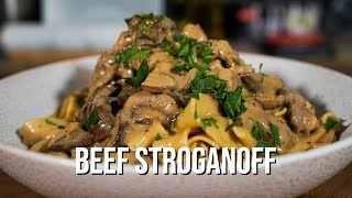 How To Make Beef Stroganoff  Easy 30 Minute Recipe [upl. by Whang388]