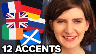 How To Do 12 Different Accents [upl. by Berghoff]