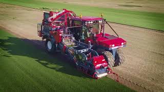 Brouwer Kesmac  4000R Automatic Sod Harvester [upl. by Norok]