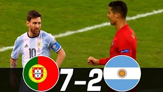 Portugal vs Argentina 72  All Goals and Extended Highlights amp GOLES 2021 HD [upl. by Luise838]