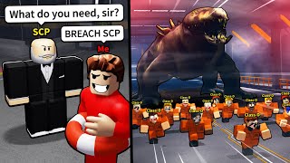 This Roblox SCP will do anything I ask [upl. by Engracia875]