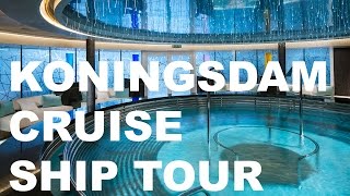 Holland America Koningsdam Ship Tour [upl. by Sadler773]