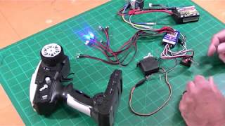 Inexpensive Scale RC Truck and Car lights  Review and Operation [upl. by Yramesor373]