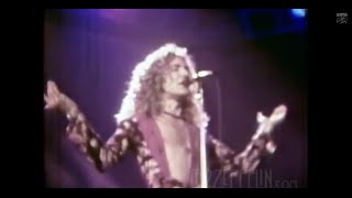 Led Zeppelin  Kashmir Live in Los Angeles 1975 Rare Film Series [upl. by Airpac340]