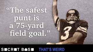 This loophole made 75yard field goal attempts safer than punting [upl. by Franciska642]