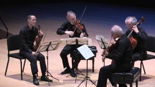 Juilliard String Quartet performs Bach Art of Fugue Contrapuncti 1  4 [upl. by Mickelson]