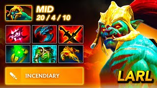 738 Larl HUSKAR Mid  Full Gameplay Dota Class [upl. by Erdreid326]