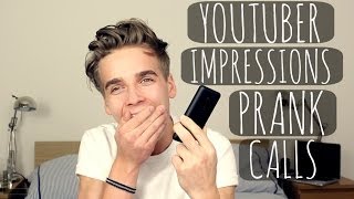 Youtuber Impressions Prank Calls  ThatcherJoe [upl. by Leynwad]