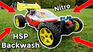 HSP Backwash Nitro RC Buggy 110th Scale [upl. by Searle33]