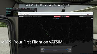 MSFS  Your First Flight on VATSIM [upl. by Kanor680]