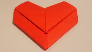 Como hacer un corazon de papel [upl. by Atilahs]