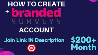 How To Create Branded Surveys Account [upl. by Atinaej]