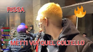 ROSPO IN LIVE A QUARTO OGGIARO ASSISTE AD UNA RISSA E VIENE MINACCIATO 🚨🔥 [upl. by Bibi694]