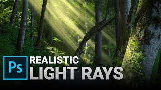 Add realistic Light Rays with Adobe Photoshop Brush in description [upl. by Cuthburt]