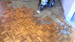 Parquet Hardwood Removal [upl. by Therese]