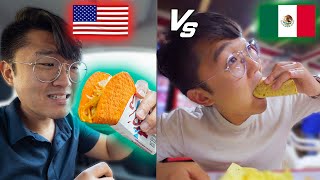 TACOS de MÉXICO vs EEUU [upl. by Yoshiko]