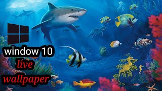 how to set live wallpaper on windows 10  laptop ya pc me live wallpaper kaise set kare  windows 10 [upl. by Kiefer499]