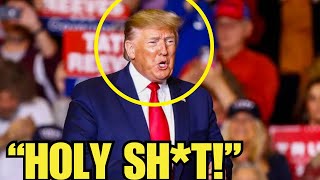 Trump CHASED OFF STAGE by FURIOUS MAGA FANS at Friday TOWN HALL [upl. by Euqinorev]