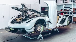 How to build a 300mph Koenigsegg Jesko  Top Gear [upl. by Zebulon]