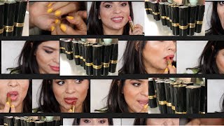 REVLON LIPSTICK COLLECTION [upl. by Esiocnarf]