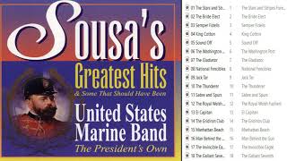 Marches by Sousa  American Marches [upl. by Zaob]