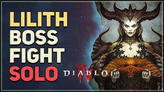 Lilith Boss Fight Diablo 4 [upl. by Blount926]