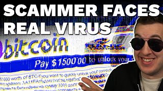 When Scammers Face REAL Computer Viruses [upl. by Yeniffit]