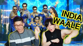 Korean React to India Waale  Happy New Year  Shah Rukh Khan x Deepika Padukone [upl. by Crim]