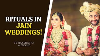 RITUALS IN JAIN WEDDINGS  NAKSHATRA WEDDING [upl. by Sucramej]